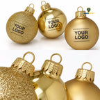 Custom 70-Piece Christmas Ornament Ball Sets with Logo | MOQ 100