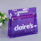 Custom Waterproof PVC Cosmetic Bag | Clear Makeup with Logo