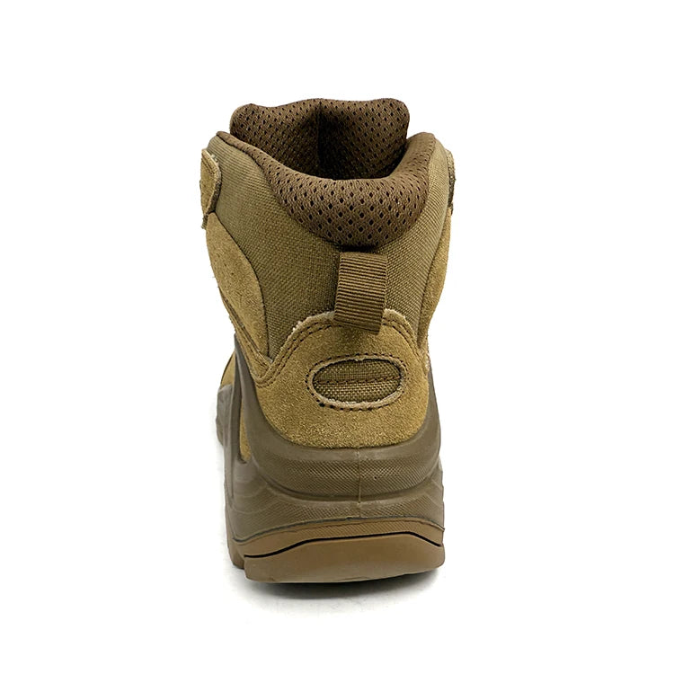Custom Steel Toe Safety Boots Wholesale | Non-slip PU Rubber Sole Work Shoes