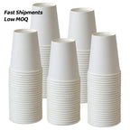 Cheap Custom Logo Single Wall Craft Paper Cup for Hot Drinks | MOQ 5,000