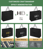 Custom Kraft Paper Bags with Logo | CMYK Printing & Foil Stamping | 500 Pcs MOQ