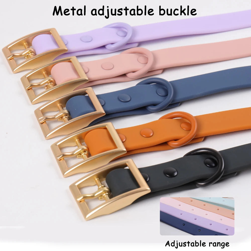 Custom PVC Dog Collar Leash with Logo | MOQ 5 Stock