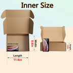 Custom Corrugated Packaging Box with Logo | 500 MOQ, Offset Print, 7 Finishing Options