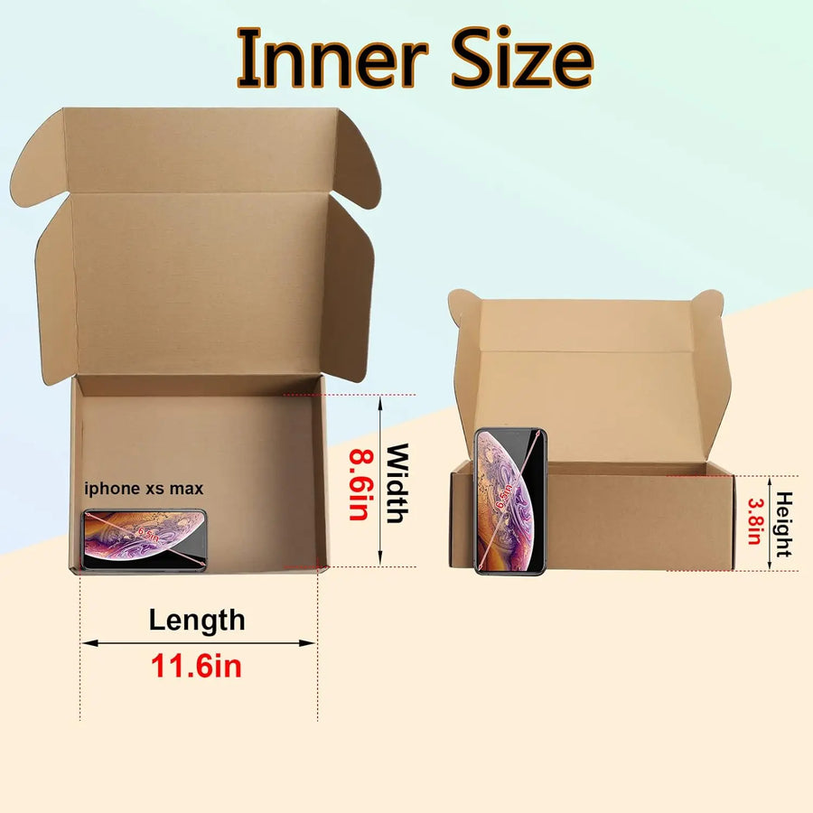 Custom Corrugated Packaging Box with Logo | 500 MOQ, Offset Print, 7 Finishing Options