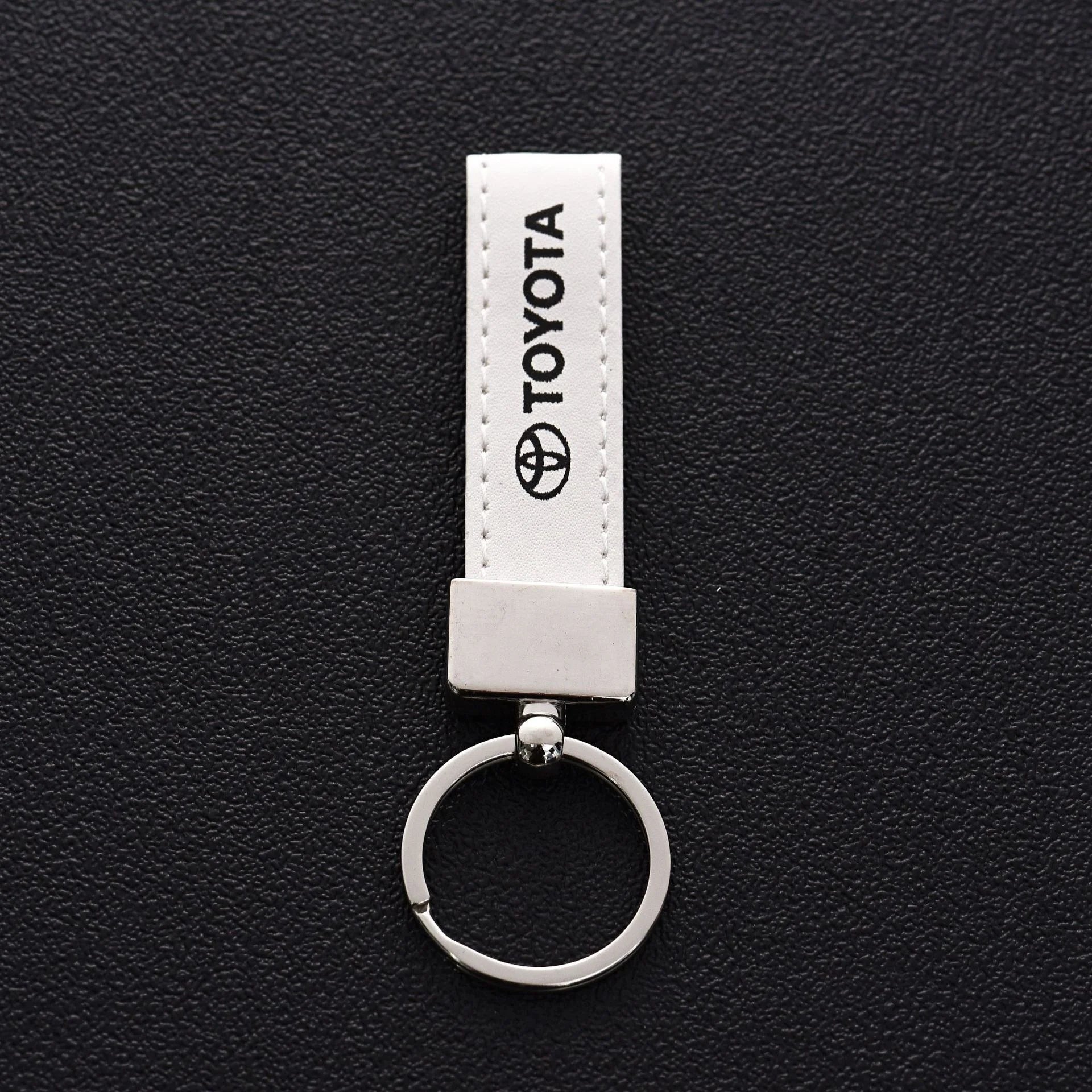 Custom Zinc Alloy Keychain with Rainbow Plating | SGS Certified, Offset/Silk Screen Print, Free Sample