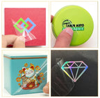 Custom Waterproof Nickel Transfer Stickers with 3M Adhesive | Bulk Labels & Branding