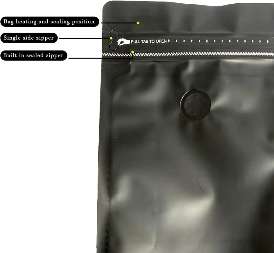 Aluminum Foil Coffee Bags | 10,000 Pcs MOQ, Barrier Protection | Food-Grade