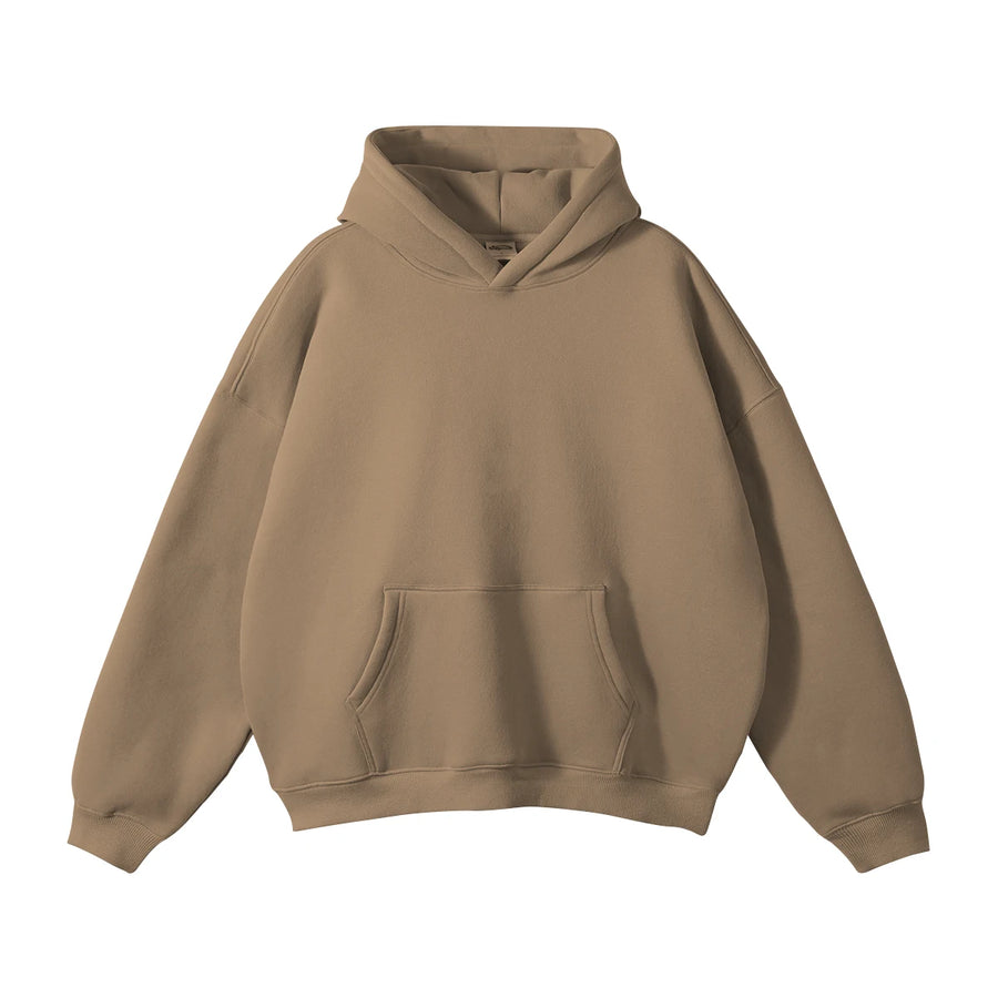 Thick Cotton Fleece Hoodie for Custom Printing (Oversized Fit)