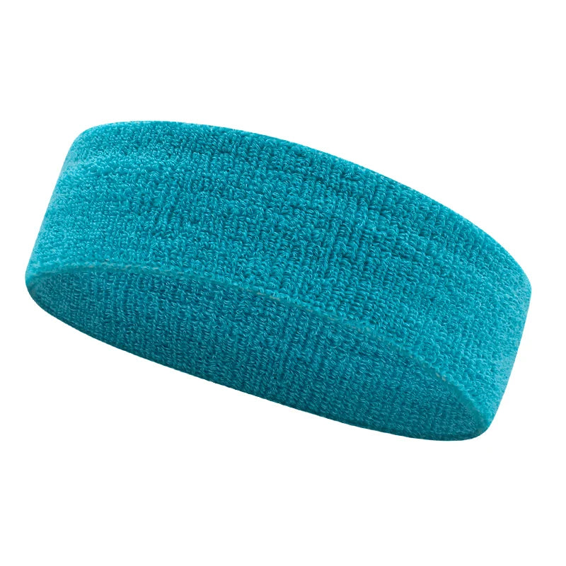 5.5cm Wide Spandex Yoga Headband with Custom Print | Sweat Absorption for Workout