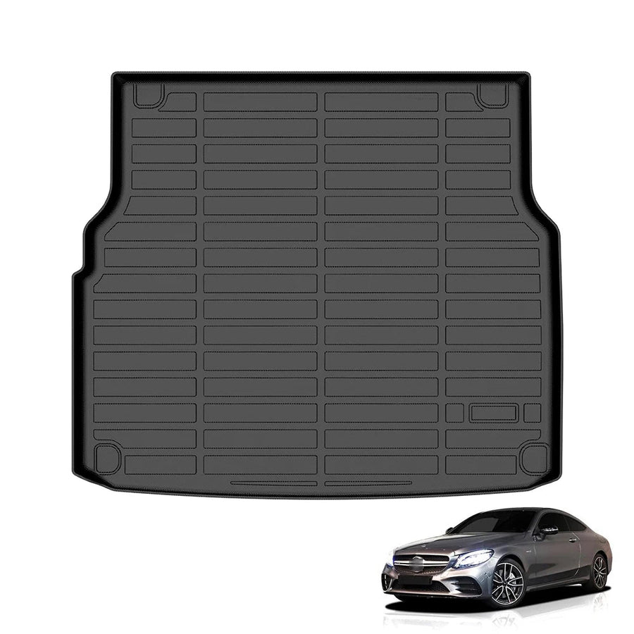 Mercedes-Benz C-Class Wagon Trunk Mat 2017-2021 Custom Fit All-Weather TPE Cargo Liner