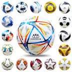 Custom PU Soccer Ball with Logo | Size 5 Machine Stitched