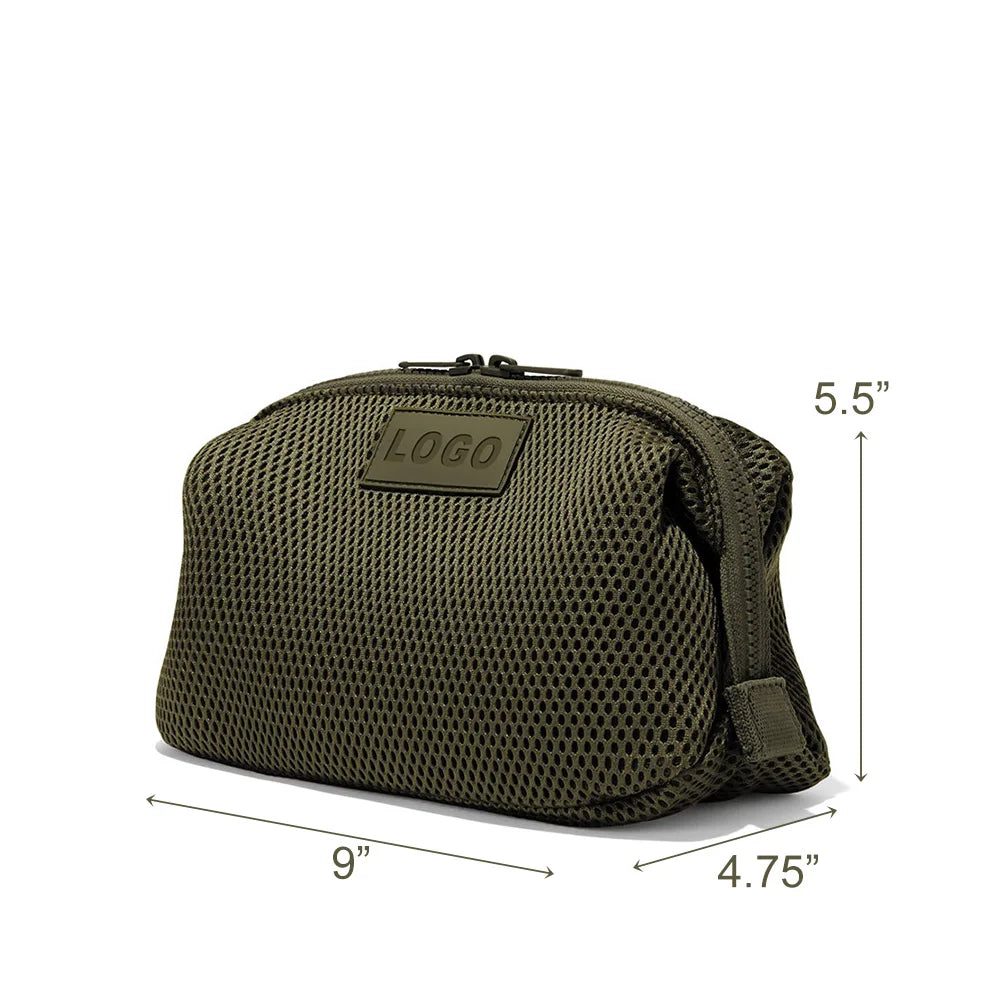 Custom Wholesale Neoprene Toiletry Bag | Cosmetics Makeup Bag