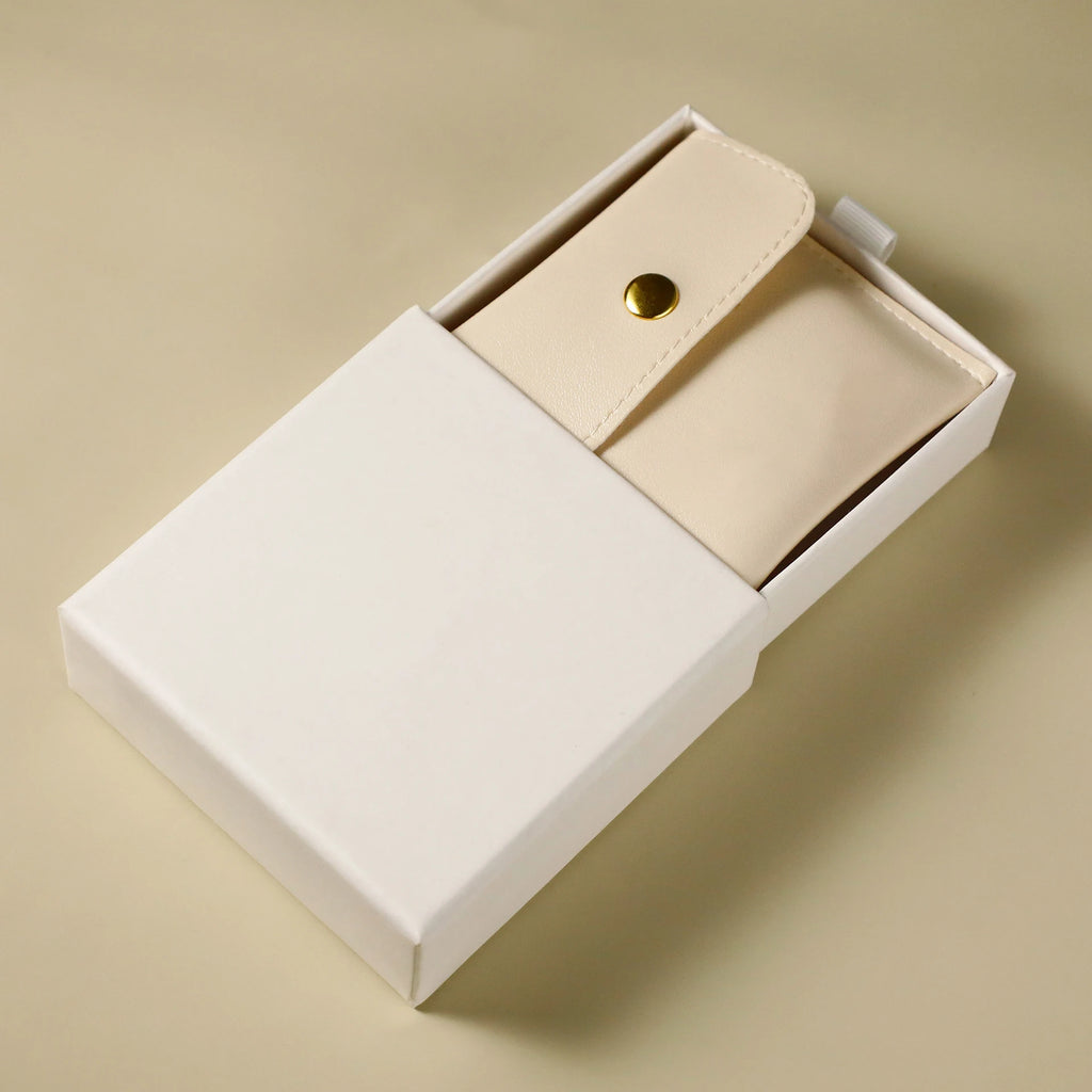 Custom Leather Jewelry Box with Deboss Logo | 500 MOQ Bulk Packaging for Retail & Gifts