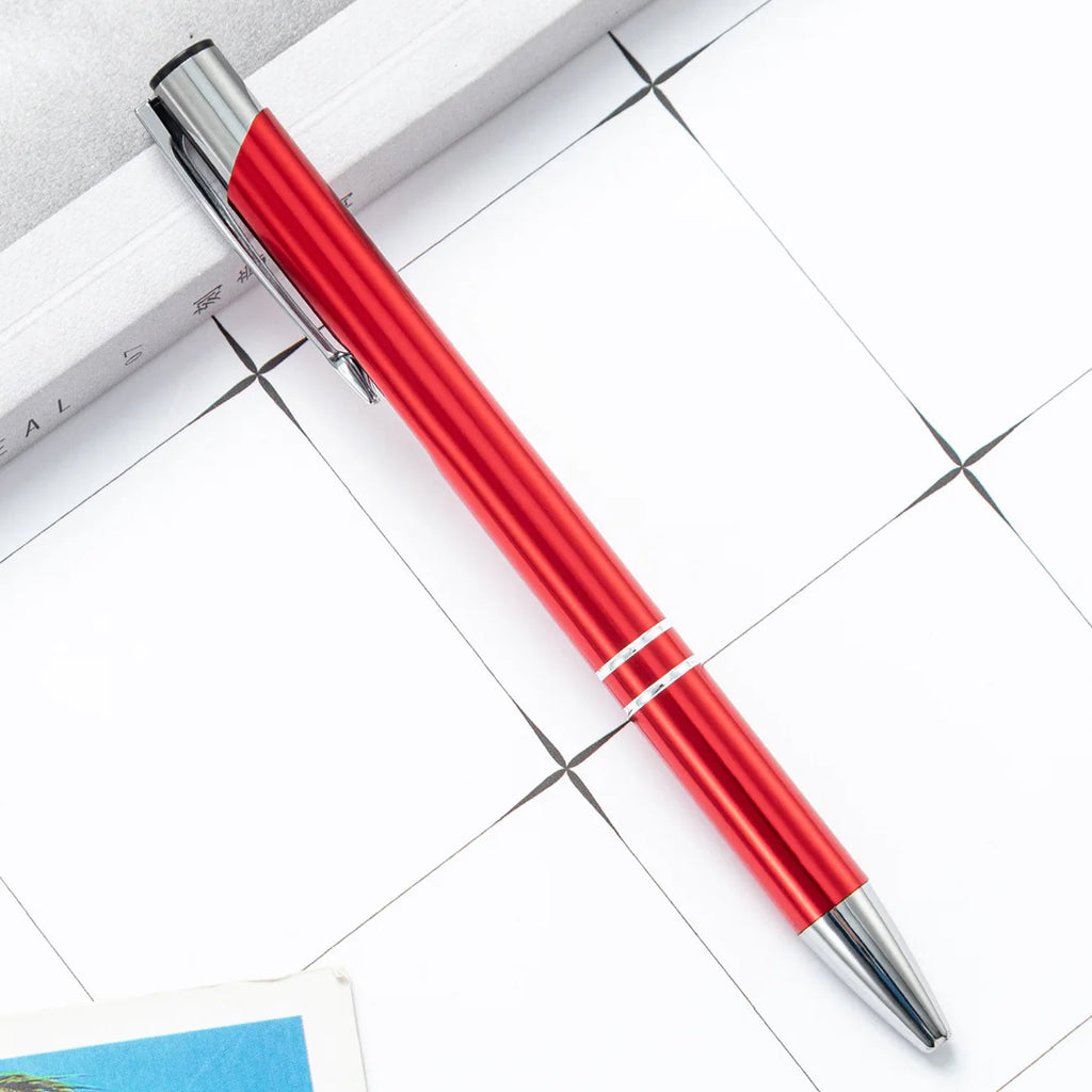Custom Metal Pen with Logo | UV Printing | 1pc MOQ | 15-Day Lead