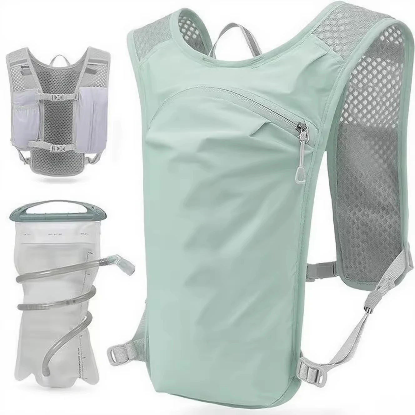 Custom Recycled Polyester Hydration Bag Pack | 3D Mesh Running Vest | Eco Friendly Custom Tote Bags Wholesale Sourcing