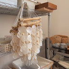 Custom Capiz Shell Wind Chimes: 5 MOQ, 8-Day Lead, Handmade | Memorial Garden Decor