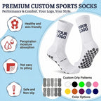 Custom Anti-Slip Soccer Socks with Logo | Team MOQ 200 pcs