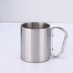 Carabiner Camping Tumbler 200ml 300ml | Custom Logo | 304 SS