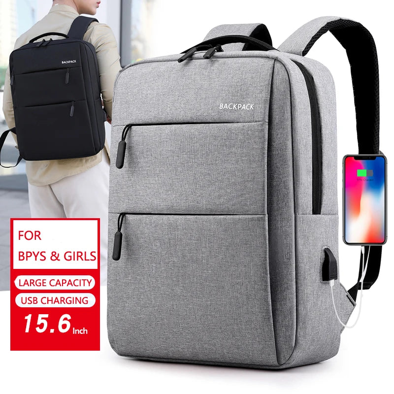 Custom USB Laptop Backpack with Logo | Bulk Wholesale