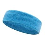 5.5cm Wide Spandex Yoga Headband with Custom Print | Sweat Absorption for Workout