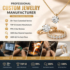 Custom Stainless Steel Necklace Chains with 14K Gold Plating | MOQ 50