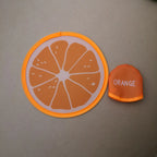 Plastic Film Custom Printed Soft Pet Flying Disc Round Nylon Hand Folding Fan with Pouch