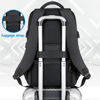 Slim 15.6 Inch Laptop Backpack with USB Port | Waterproof Office, School & Travel Carry Bag