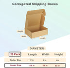 Custom Corrugated Packaging Box with Logo | 500 MOQ, Offset Print, 7 Finishing Options