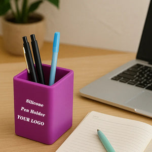 Custom Silicone Pen Holder | BPA-Free, RoHS, LFGB, CE Certified for Office & School