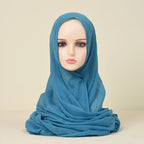 Polyester Silk Satin Hijab | 107x180cm | 24 Colors | Wholesale | Custom Packaging