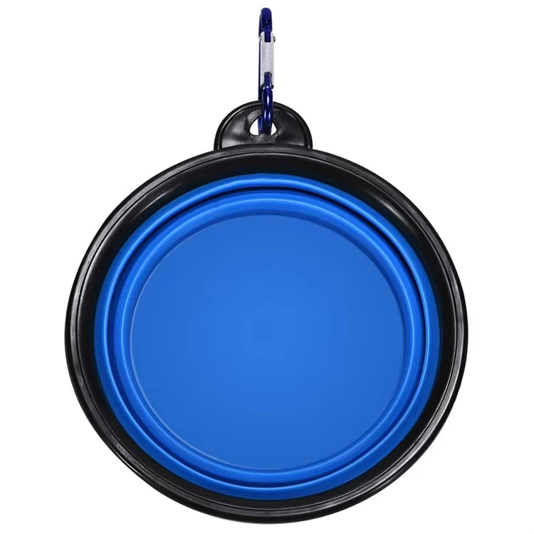 Food-Grade Silicone Foldable Dog Bowl 350ml | BPA-Free Travel Pet Bowl OEM