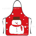 Waterproof Polyester Apron | 3D Printed Cartoon Barbecue Apron