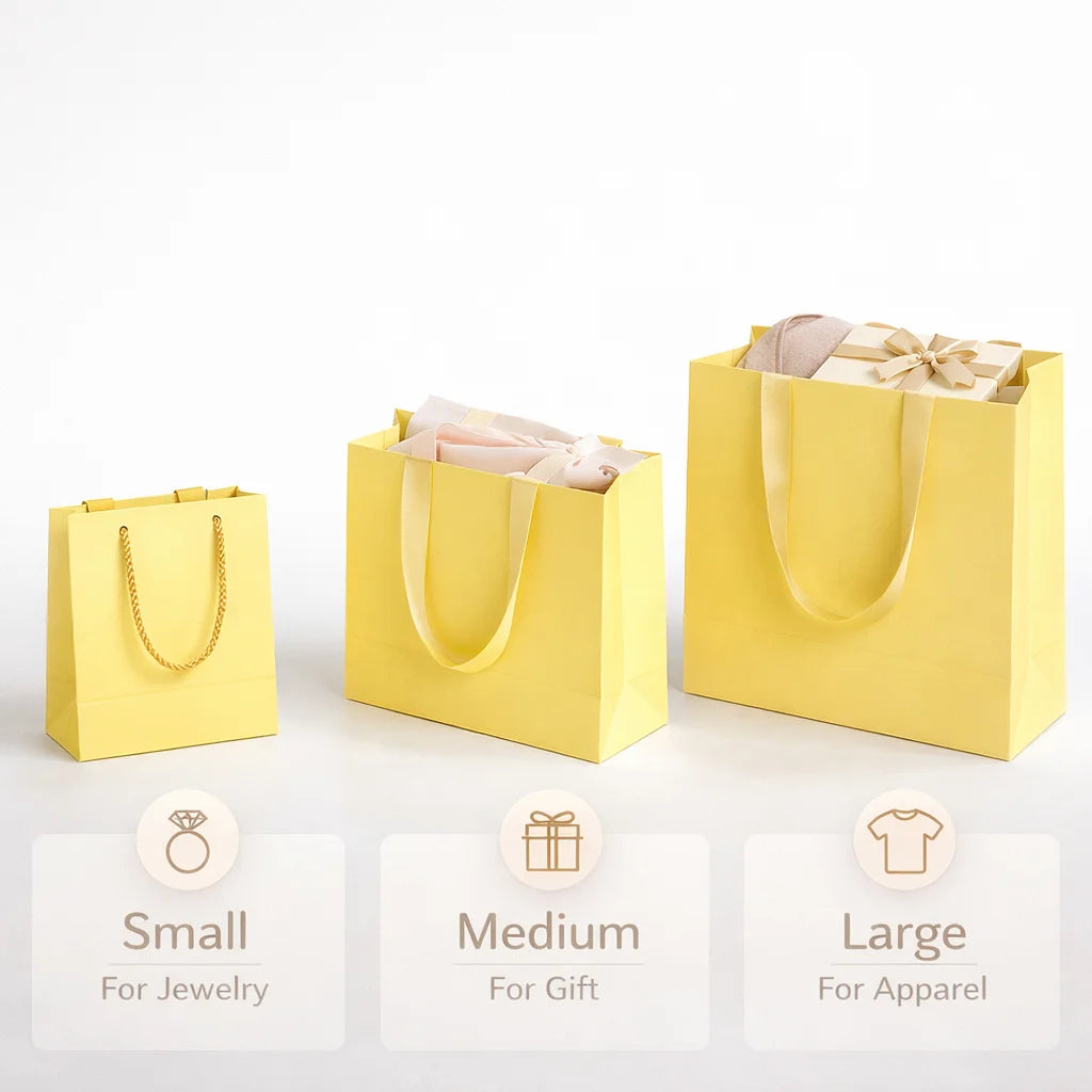 Custom Paper Shopping Bags | Kraft Boutique Retail Bags