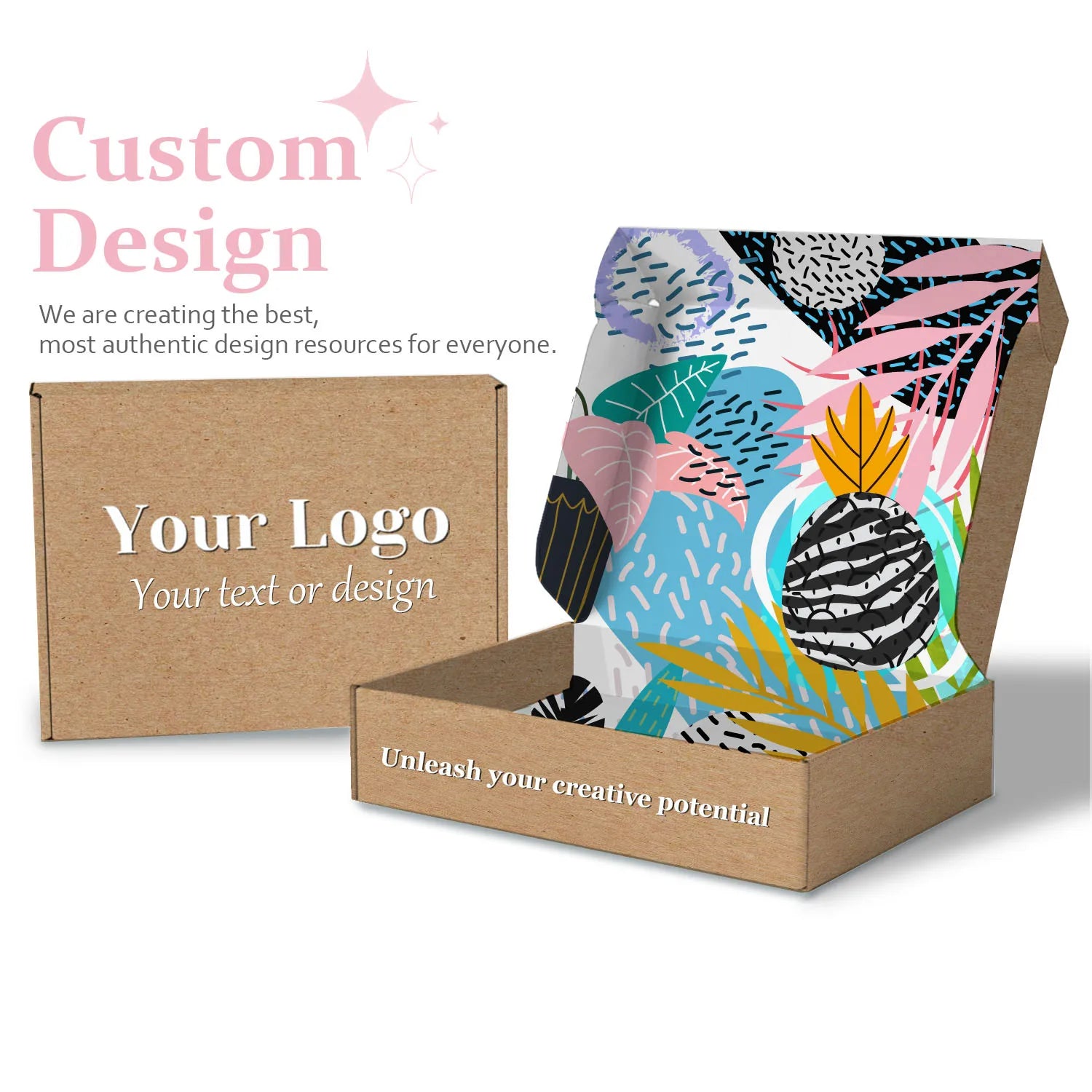 Custom Kraft Mailer Box | Biodegradable | 500 MOQ | 8-Day Lead