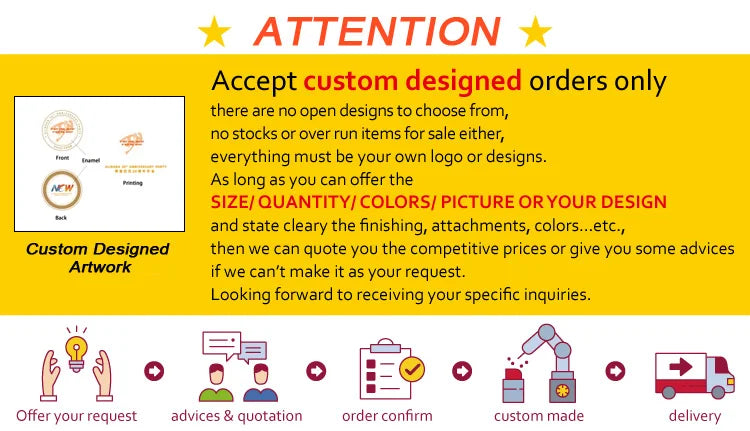 Custom Enamel Pins with Logo – 1 MOQ, Free Design, 20-Day Lead