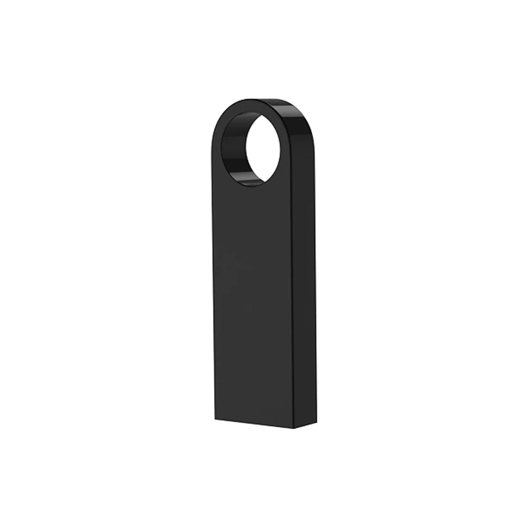 Slim Metal USB Flash Drive with Custom Logo for Everyday File Storage