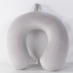 Custom Slow Rebound Memory Foam U Shaped Neck Travel Pillow