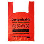 Custom Logo HDPE Shopping Bags | Reusable Supermarket Bags
