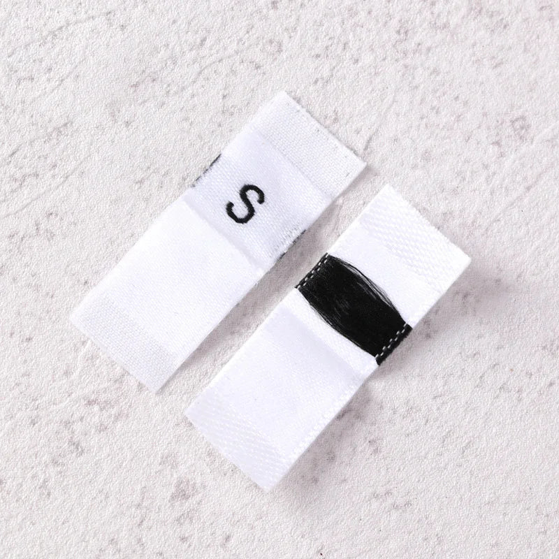 Custom Woven Garment Labels | MOQ 1,000 | 6-Day Lead