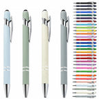 Custom Metal Stylus Pen with Logo | 2-in-1 Ballpoint MOQ 100