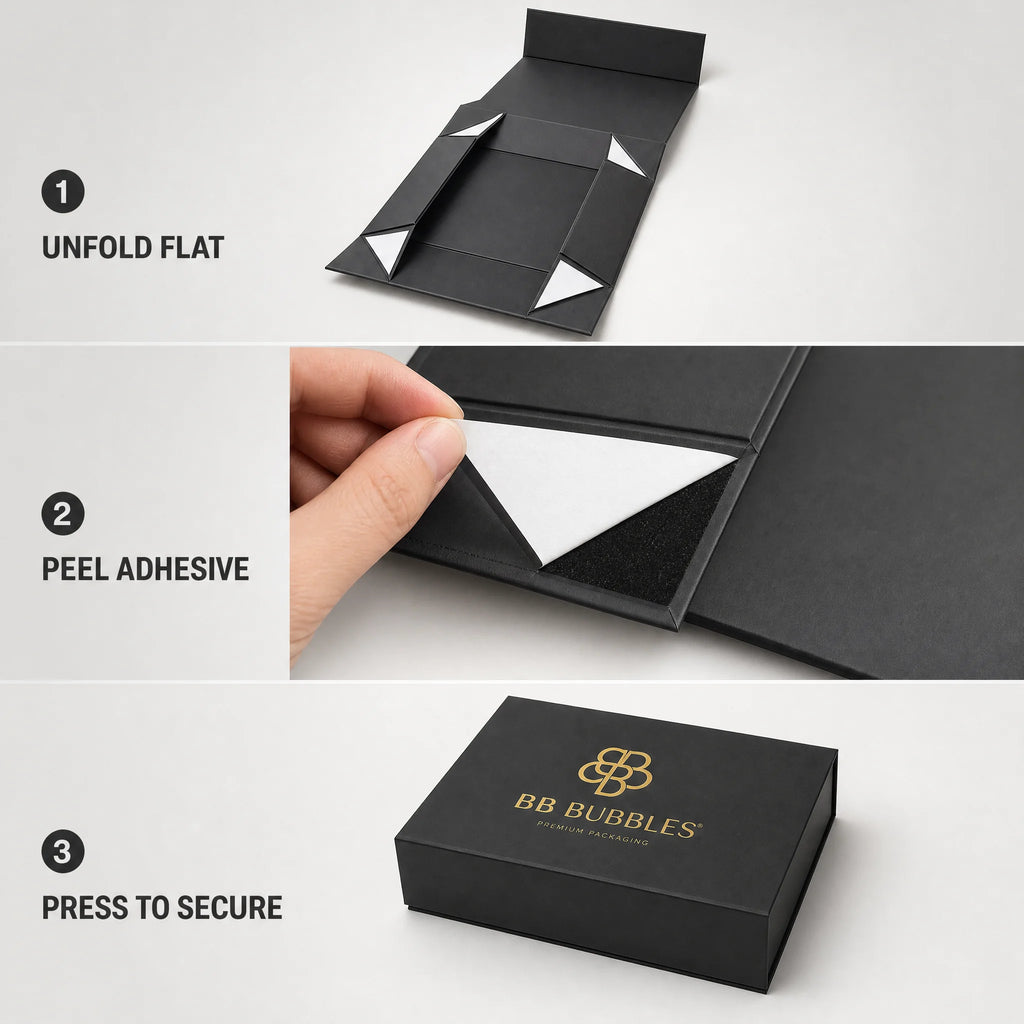 Custom Magnetic Closure Gift Box with Logo | 500 MOQ