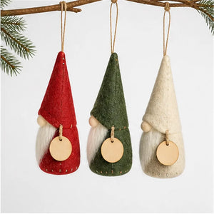 Custom Scandinavian Felt Gnome Ornaments Wholesale | MOQ 3