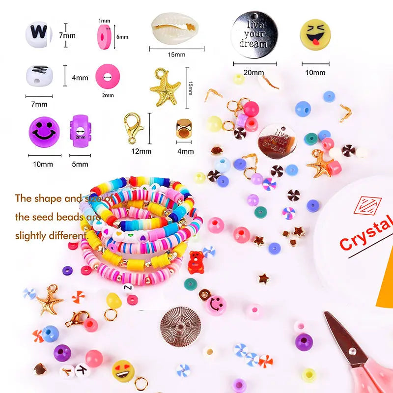 Custom 6mm PVC Bead Kit for DIY Jewelry | BSCI/ASTM Certified | MOQ 100