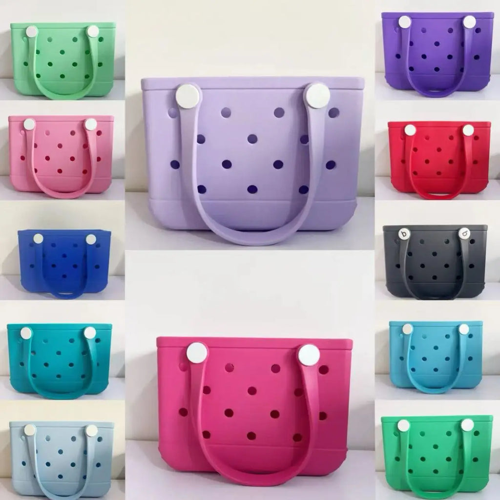 Custom EVA Waterproof Tote Bag with Logo | Bulk 100 Pcs
