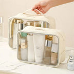 Transparent Window Cosmetic Bag | 100 MOQ | Custom Logo | 14 Day Lead