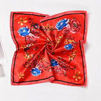 Personalized Silk Satin Scarves | 2-Piece MOQ & 3-7 Day Lead Time | 46 Colors | OEM Manufacture