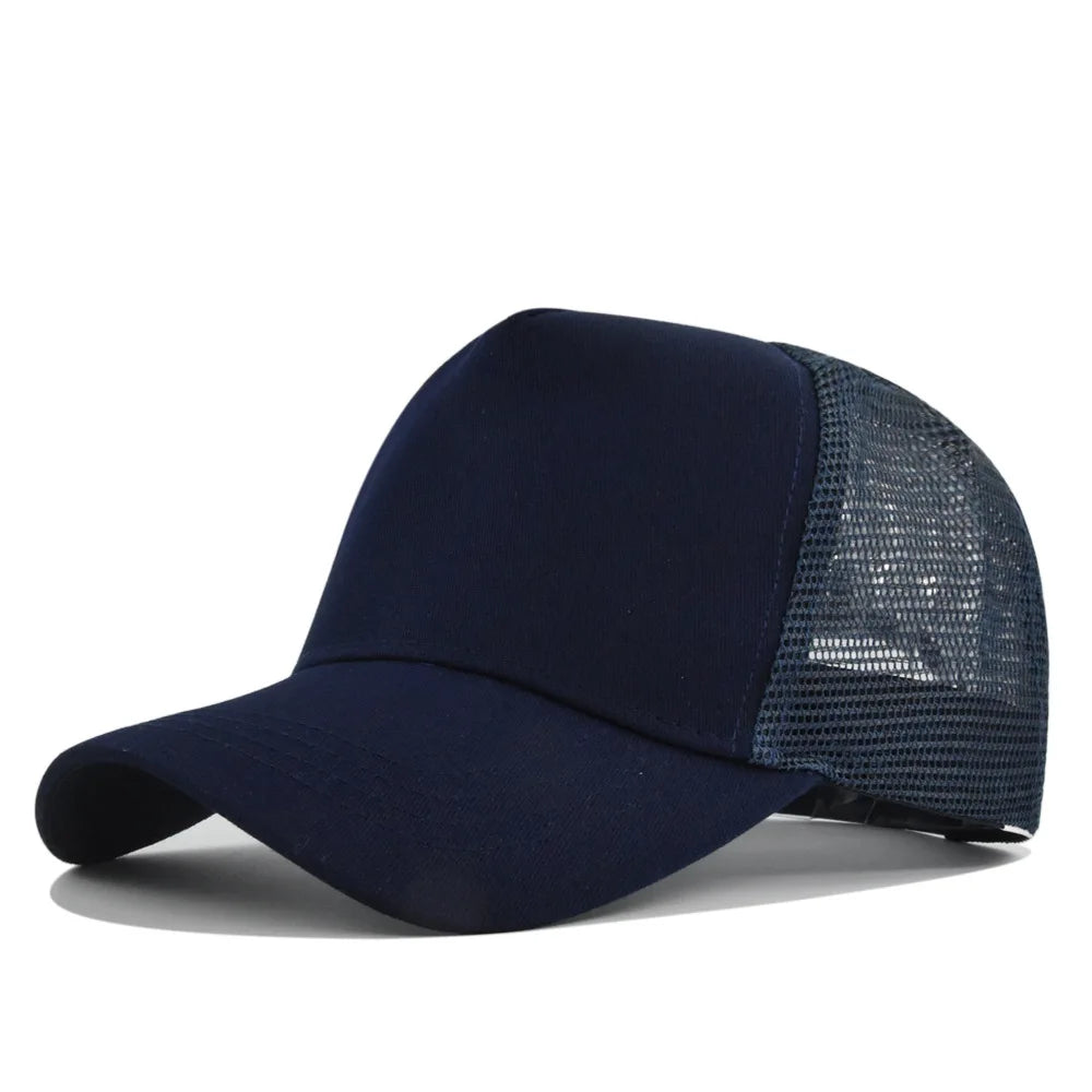 Custom Trucker Hat 5 Panel Mesh | 30 Pcs MOQ Bulk Wholesale Cap