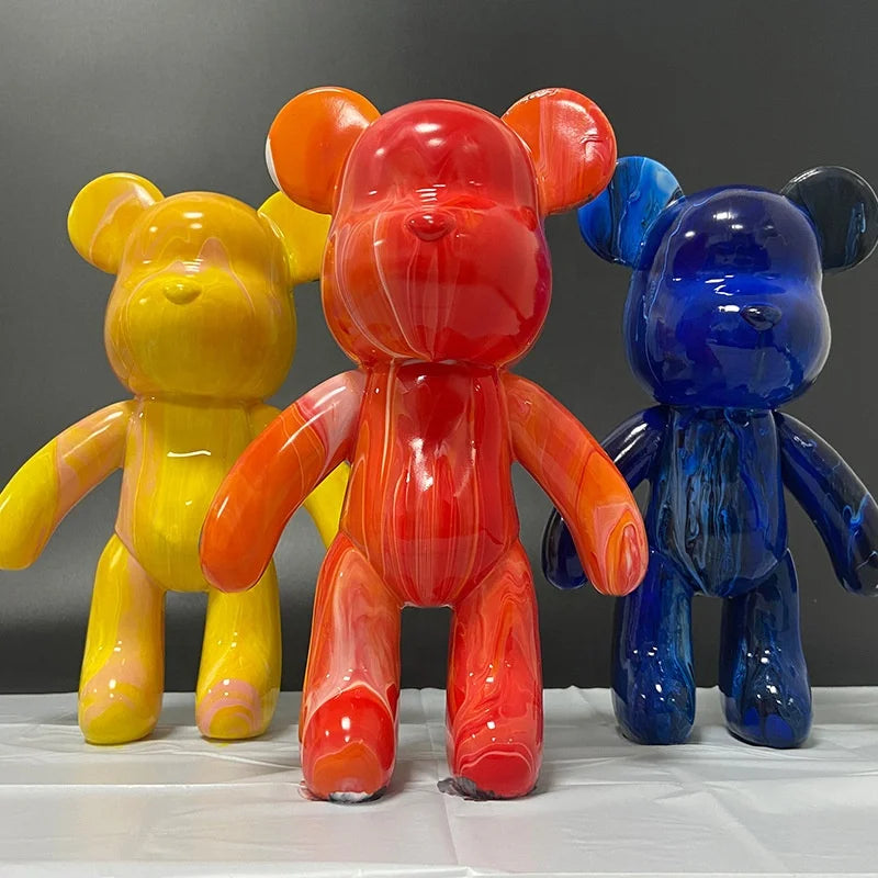 Custom Vinyl Bear Figure Wholesale | DIY Blank Mold 18-100cm EN71 Certified