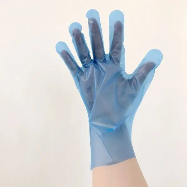 Custom PE Disposable Gloves for Kitchen Work — Embossed Waterproof Gloves | Bulk Wholesale