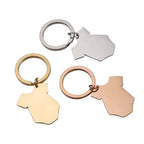 Custom Metal Keychains Wholesale | 50-Piece MOQ | Pantone Color